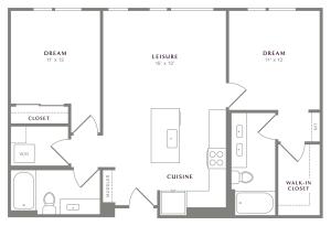 View of B4 Floor Plan at Alton Heartwood