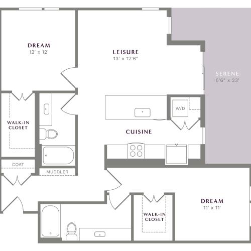 View of B8 Floor Plan at Alton Heartwood