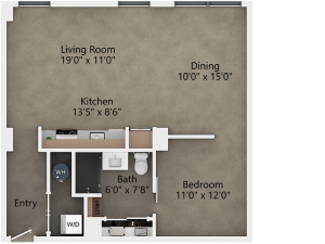 B3 Floor Plan at Reverb KC