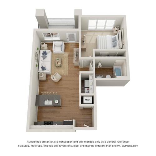 One Bedroom - A1