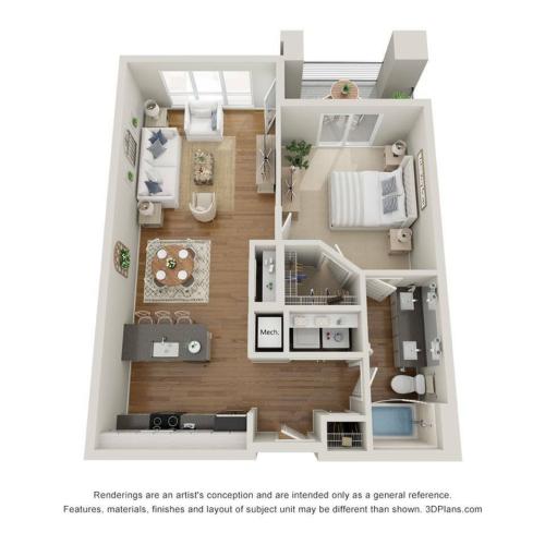 One Bedroom - A3