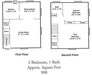 Floor Plan 5 | Belleville NJ Apartments | Branch Brook Gardens (The Woodlands)