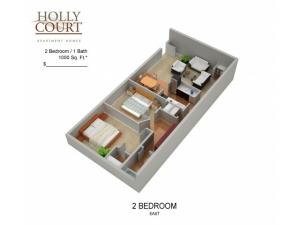 Floor Plan 33 | Apartments In Pitman New Jersey | Holly Court