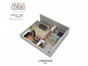 Floor Plan 37 | Apartments In Pitman NJ | Holly Court