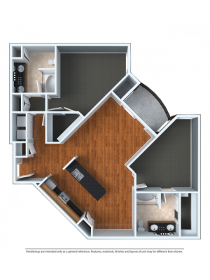 2x2XL | 2 bed 2 bath | from 1280 square feet