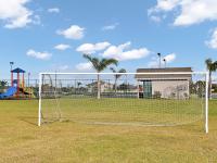 Community soccer court.
