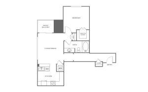 Aspen Penthouse | 1 bed 1 bath | from 851 square feet
