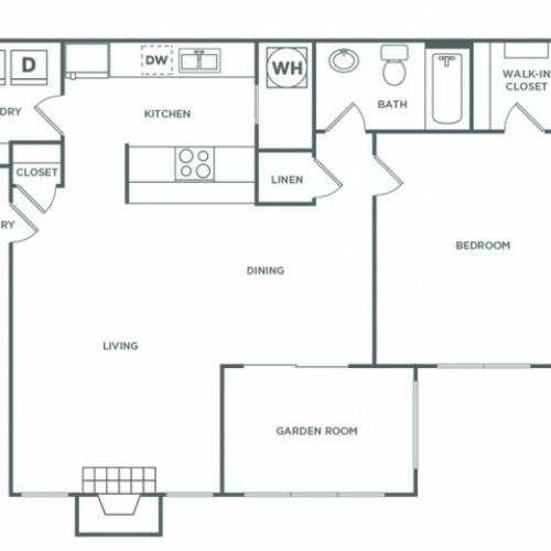 Roswell Premium | 1 bed 1 bath | 840 sq ft