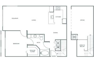 A4R | 1 bed 1 bath | from 1173 square feet