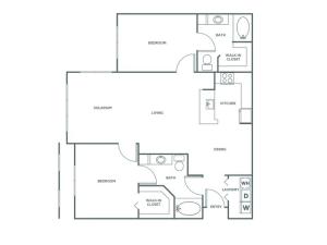 B5GIG | 2 bed 2 bath | from 1234 square feet