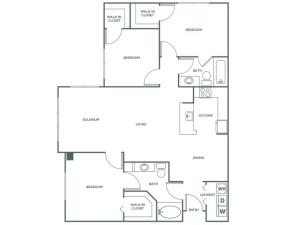 C5R | 3 bed 2 bath | from 1388 square feet