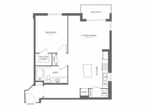 Buzzella | 1 bed 1 bath | from 778 square feet