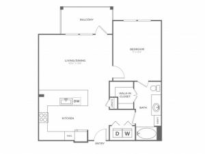 The Runnels | 1 bed 1 bath | from 760 square feet