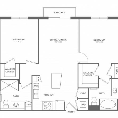 Picasso | 2 bed 2 bath | from 989 square feet