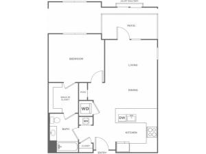 Pine East | 1 bed 1 bath | from 796 square feet