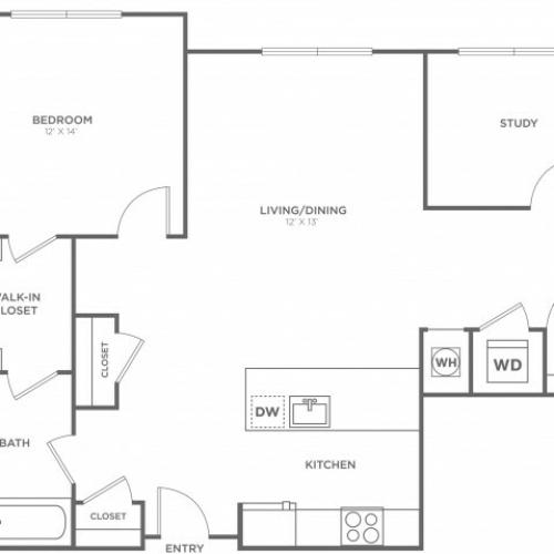 Maple East | 1 bed 1 bath | from 1003 square feet