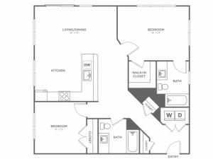 Juniper West | 2 bed 2 bath | from 1145 square feet