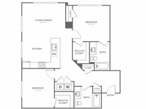 Lindon West | 2 bed 2 bath | from 1171 square feet