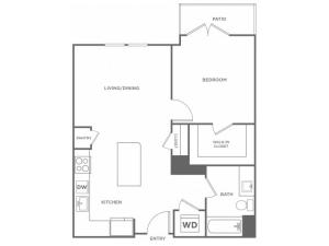 Walnut West | 1 bed 1 bath | from 770 square feet