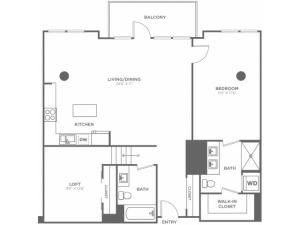 G2 | 1 bed 2 bath | from 1200 square feet