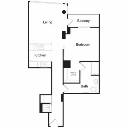 A3 | 1 bed 1 bath | from 835 square feet