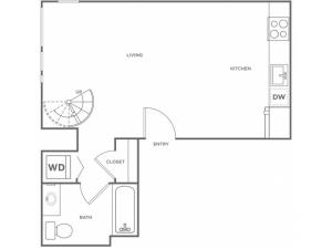 1h | 1 bed 1 bath | from 675 square feet