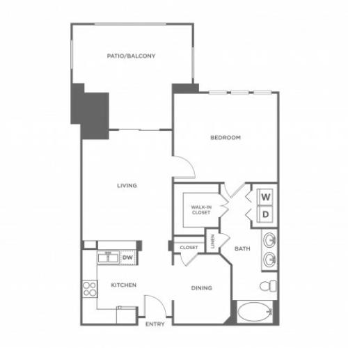 Estes | 1 bed 1 bath | from 1044 square feet