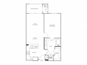 Infinity | 1 bed 1 bath | from 696 square feet