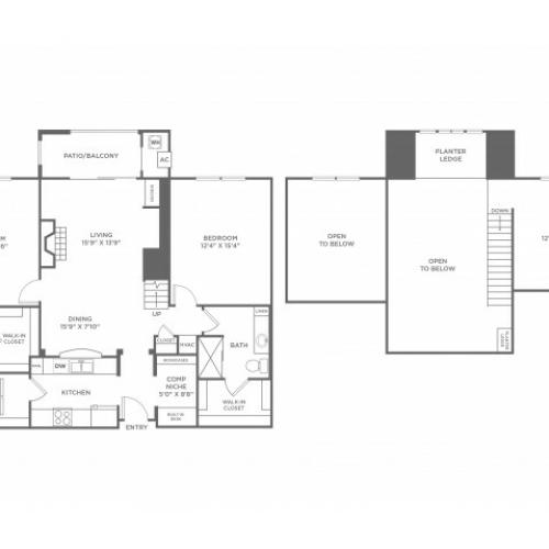 Connectivity | 2 bed 2 bath | from 1474 square feet