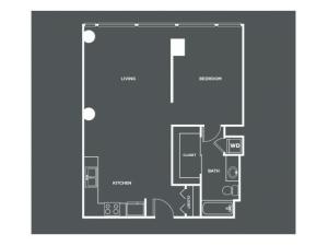 A14 | 1 bed 1 bath | from 819 square feet