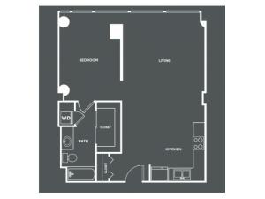 A15 | 1 bed 1 bath | from 851 square feet
