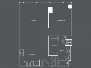 A20 | 1 bed 1 bath | from 778 square feet