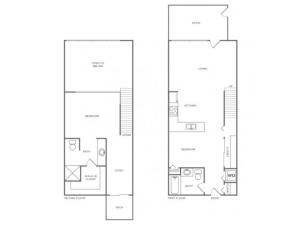 Dual Story Loft- Sophisticated