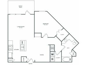 A4 | 1 bed 1 bath | from 925 square feet