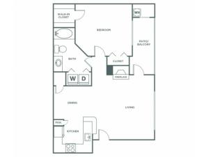 Heron | 1 bed 1 bath | from 814 square feet
