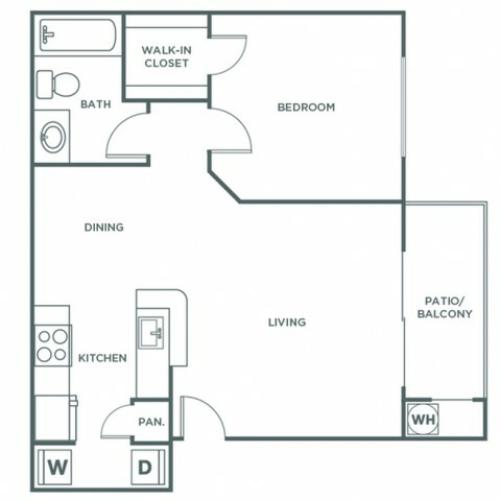 Osprey | 1 bed 1 bath | from 687 square feet