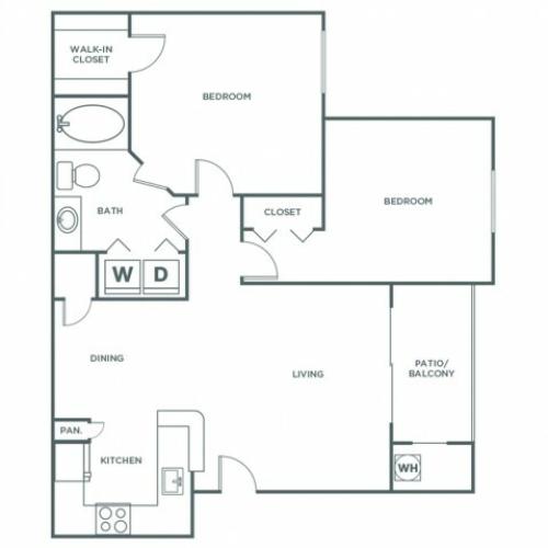 Starling | 2 bed 1 bath | from 922 square feet