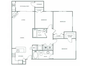 Swan | 3 bed 2 bath | from 1228 square feet