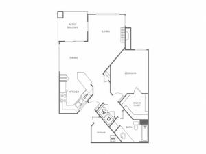 1B | 1 bed 1 bath | from 824 square feet