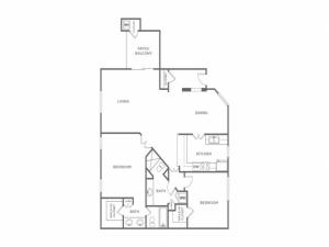 2E | 2 bed 2 bath | from 1135 square feet