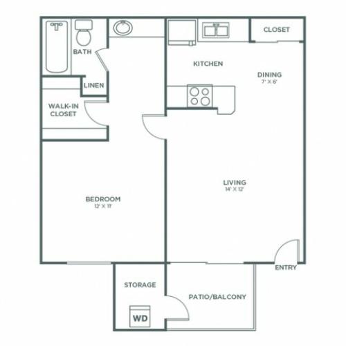 Colorado | 1 bed 1 bath | from 600 square feet