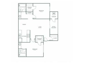 Shenandoah | 2 bed 2 bath | from 1025 square feet