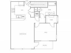 A2R | 1 bed 1 bath | from 797 square feet