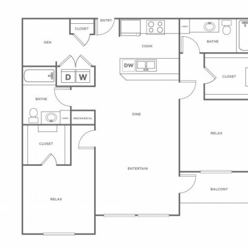 B2L | 2 bed 2 bath | from 1317 square feet