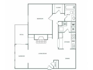 1AR - 1 Bedroom - Luxe | 1 bed 1 bath | from 860 square feet