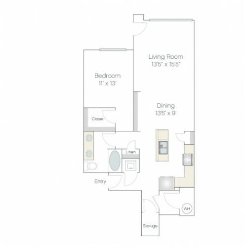 AT1.GR | 1 bed 1 bath | from 888 square feet