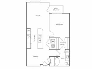 Coco | 1 bed 1 bath | from 775 square feet