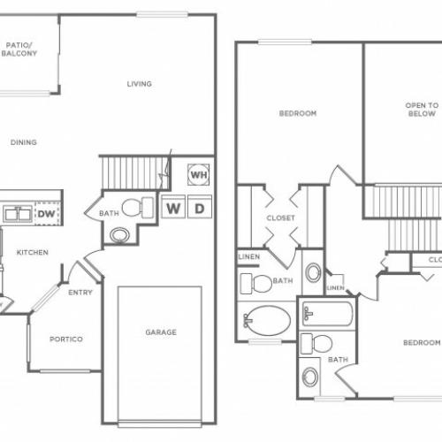 TH Platinum | 2 bed 2 bath | from 1220 square feet
