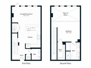 1N | 1 bed 1 bath | from 988 square feet