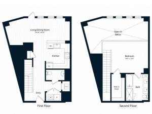 1N.1 | 1 bed 1 bath | from 1166 square feet